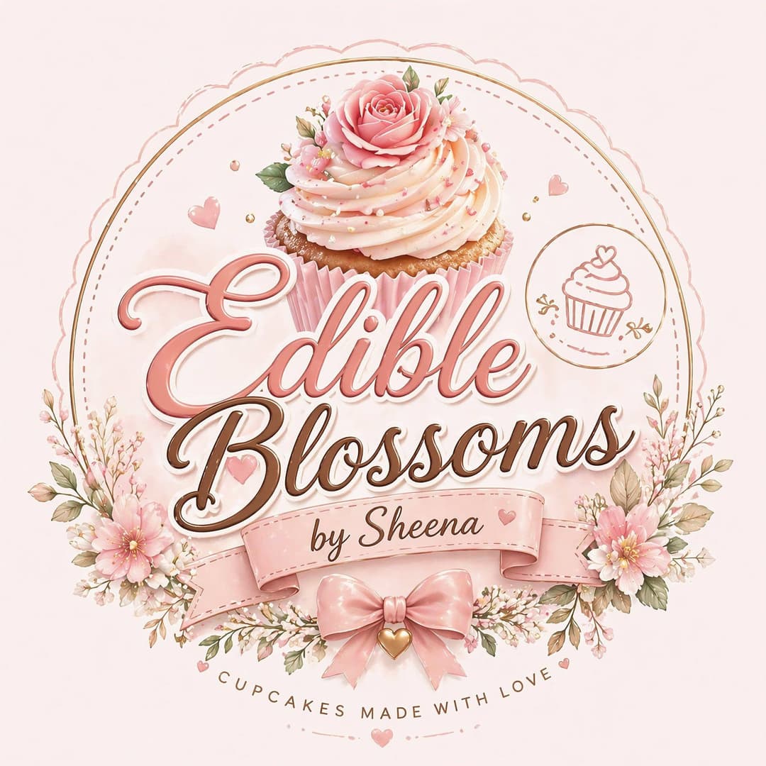 Edible Blossoms by Sheena — cupcakes made with love